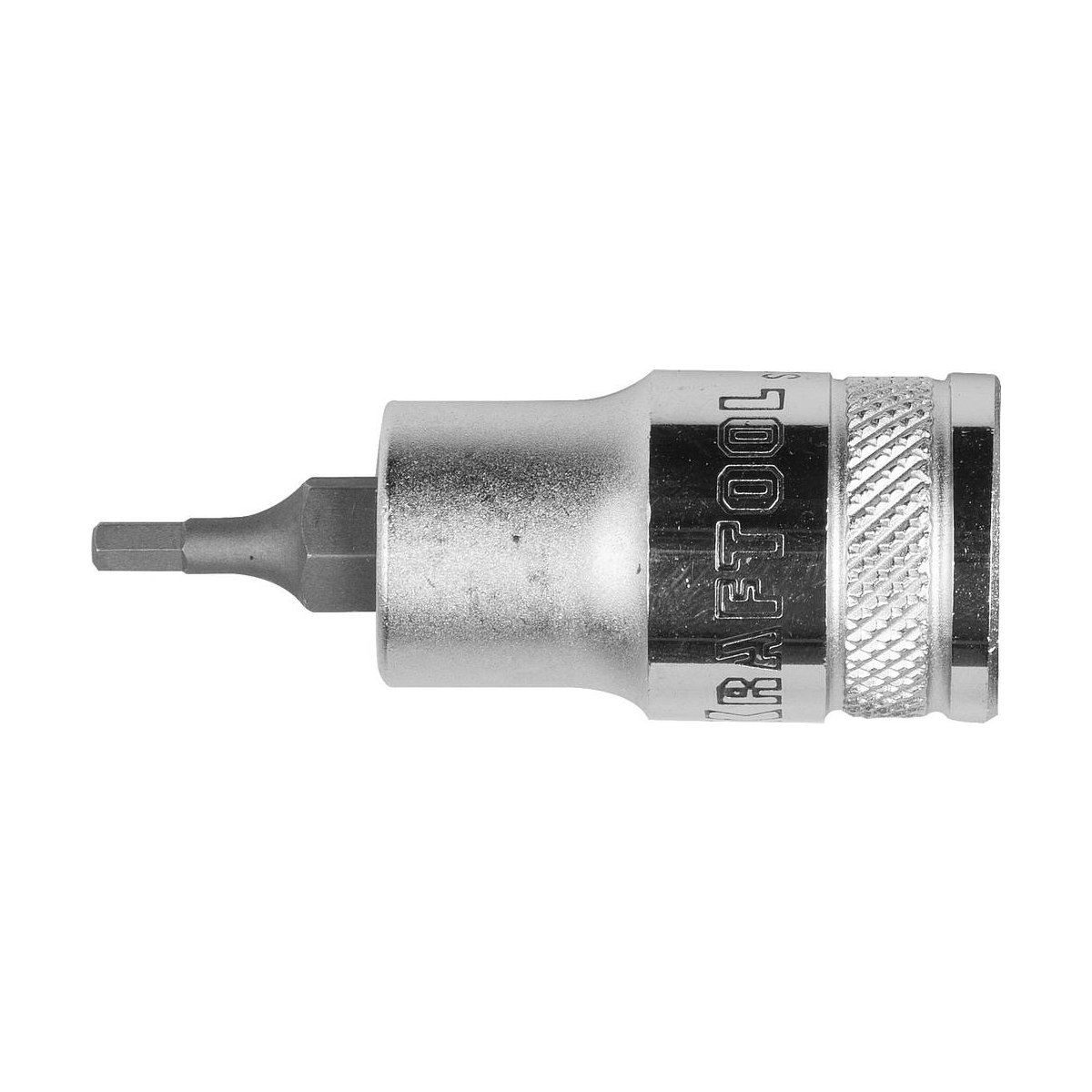 KRAFTOOL 1/2", S2 сталь, H3, сатинированная, торцовая бита-головка "INDUSTRIE QUALITAT" 27908-03