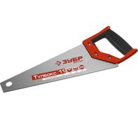 ЗУБР 11 TPI, 350 мм, ножовка по дереву МОЛНИЯ-Тулбокс 15156-35