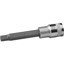 KRAFTOOL 1/2", 100 мм, S2 сталь, H8, удлиненная, фосфатированная, торцовая бита-головка INDUSTRIE QUALITAT 27909-08_z01