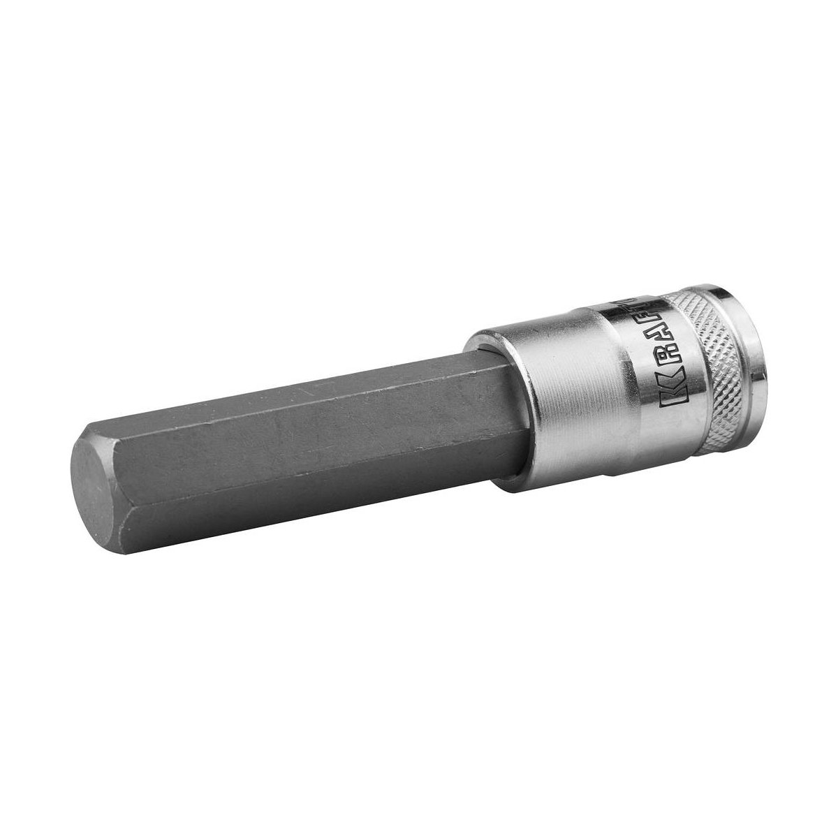 KRAFTOOL 1/2", 100 мм, S2 сталь, H12, удлиненная, сатинированная, торцовая бита-головка INDUSTRIE QUALITAT 27909-12_z01