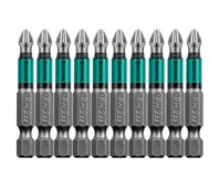 KRAFTOOL PH2, 50 мм, 10 шт., Cr-Mo сталь, набор бит Optimum Line 26122-2-50-10