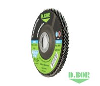 Круг лепестковый торцевой по металлу METAL Standard Z100P, F29, 125х22,23 (арт. F29-MS-Z100P-125-22) " D.BOR"