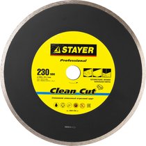 STAYER ⌀ 230х22.2 мм, алмазный, сплошной, круг отрезной для УШМ 3664-230_z01