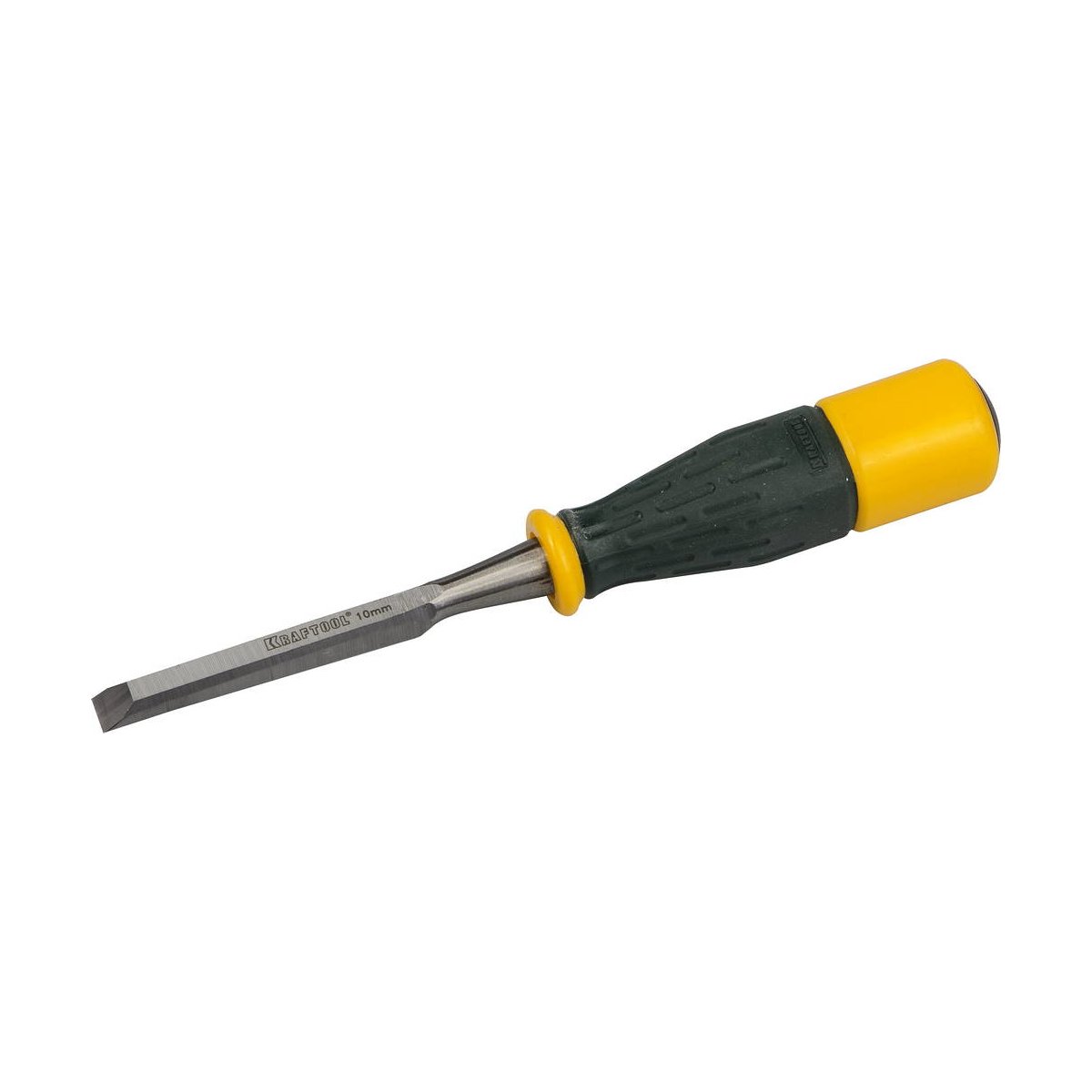 KRAFTOOL 10 мм, ударопрочная двухкомп ручка, стамеска EXPERT 1815-10_z01