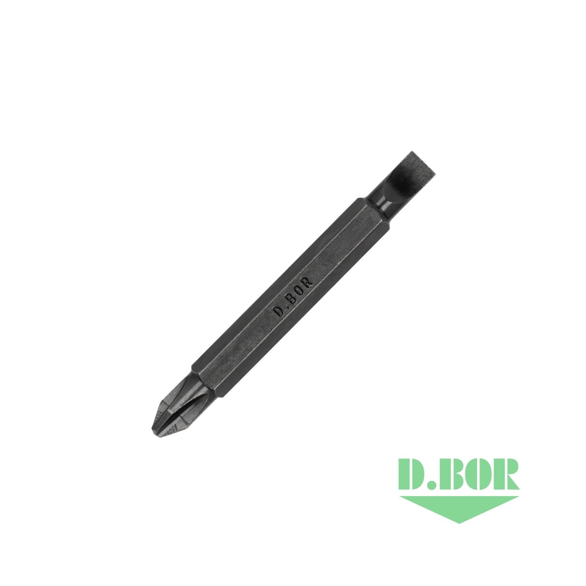 Биты намагниченные двухстор. MAGNETIC, Ph2-Sl5.5 x 60 мм, ACR2, (арт. D-MA-P2SL55-060-010) "D.BOR"