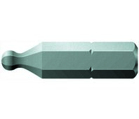 842/1 Z Hex бита с внешним шестигранником, с шаром, 1/4" C6.3, 1/8" x 25 мм