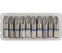 ЗУБР PZ3, 25 мм, 10 шт., Cr-Mo сталь, набор бит ЭКСПЕРТ 26013-3-25-10