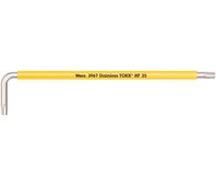 3967 SXL HF TORX® Multicolour Г-образный ключ с фиксацией, удлиненный, нерж., TX 25 x 154 мм