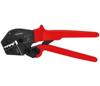 Пресс-клещи, 4 гнезда, неизолированные гильзы DIN 46234/235/341/267, 0.5-10.0 мм², длина 250 мм