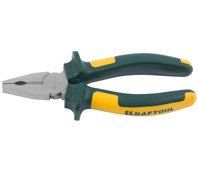 KRAFTOOL 160 мм, Cr-Mo, плоскогубцы комбинированные KRAFT-MAX 22011-1-16