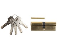 ЗУБР 90 мм, 6-PIN, 5 шт., тип ключ-ключ, механизм цилиндровый ЭКСПЕРТ 52105-90-1