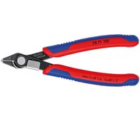 Electronic Super Knips® Бокорезы прецизионные, нерж., зажим для проволоки, 125 мм, 2-комп ручки, SB