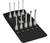 8767 C TORX® HF 3 Zyklop Набор головок торцевых с вставкой-битой, с фиксацией, 1/2", 9 пр., TX 20/25/27/30/40/45/50/55/60 x 140 мм