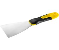 STAYER 80 мм, нержавеющее полотно, двухкомпонентная рукоятка, шпатель 10045-08
