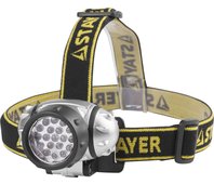 STAYER 19 LED, 3хAAA, налобный, фонарь налобный 56570