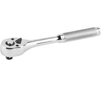 KRAFTOOL 3/8", 72 зубца, Сr-V сталь, трещотка для торцовых головок 27793-3/8_z02