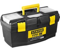 STAYER 490 х 250 х 250 мм (19"), пластиковый, ящик для инструментов VEGA-19 38105-18_z03