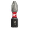 Насадка Milwaukee SHOCKWAVE PH2 25мм (2шт)