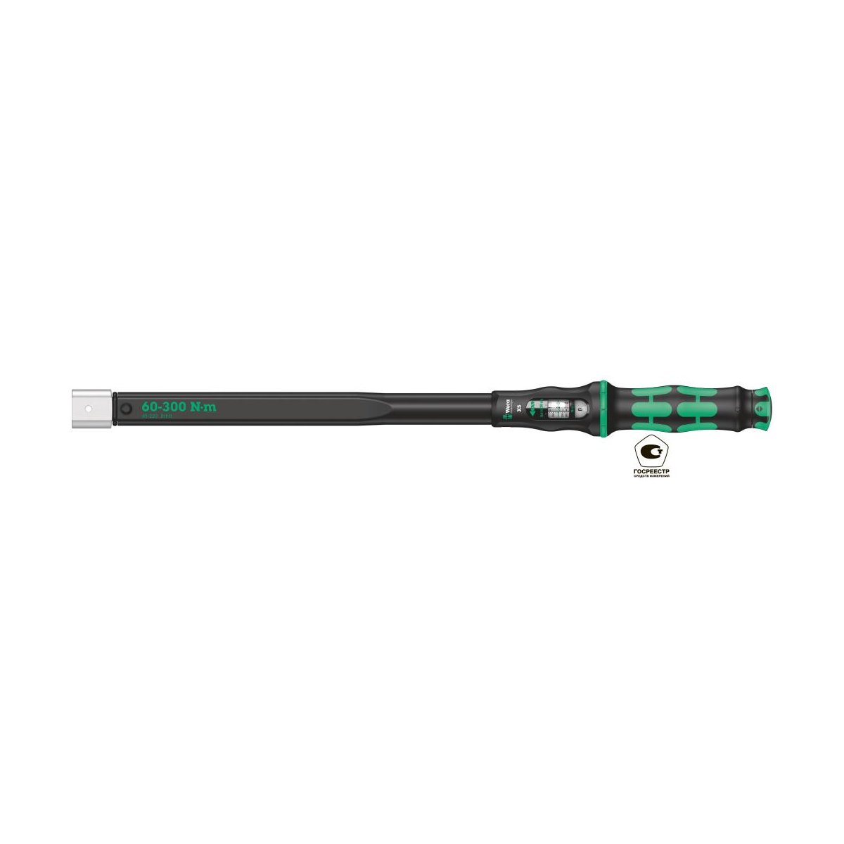 Click-Torque X 5 Ключ динамометрический регулируемый для насадок 14x18 мм, 60-300 Нм, 570 мм, левая/правая резьба