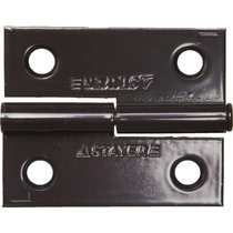 STAYER 50 x 43 x 1.8 мм, 1 шт., цвет коричневый, левая, петля разъемная MASTER 37613-50-3L