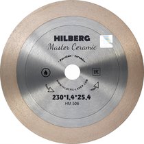 Диск алмазный отрезной 230*25.4 Hilberg Master Сeramic HM506