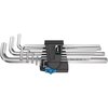 950/9 L Hex-Plus HF 1 Набор Г-образных ключей, хром, с фиксацией, 9 пр., 1.5/2/2.5/3/4/5/6/8/10 мм