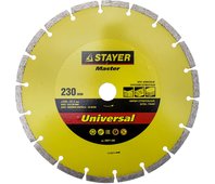 STAYER ⌀ 230х22.2 мм, алмазный, сегментный, круг отрезной для УШМ 36671-230