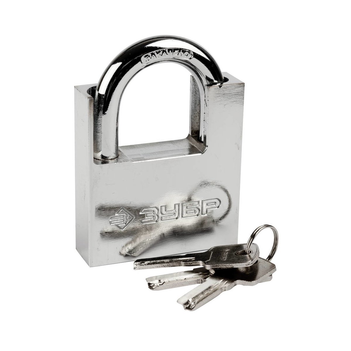 ЗУБР 70х20х75 мм, закаленная дужка, стальной корпус, дополнительная защита дужки, замок навесной 37223-70