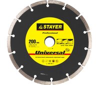 STAYER ⌀ 22.2х200 мм, алмазный, сегментный, круг отрезной для УШМ 3660-200_z01