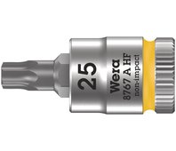 8767 A HF TORX® Zyklop Головка торцевая с вставкой-битой, 1/4", TX 25 x 28 мм, с фиксацией