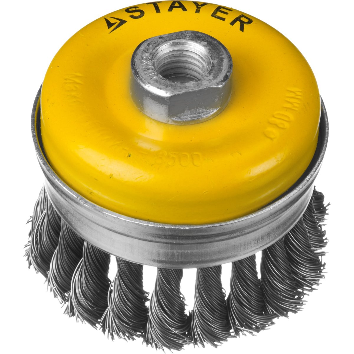 STAYER ⌀ 80 мм, щетка чашечная для УШМ 80 мм, 35137-080