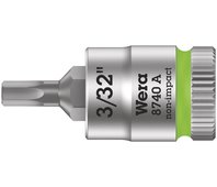 8740 A Hex-Plus Zyklop Головка торцевая с вставкой-битой с внешним шестигранником, 1/4", 3/32" x 28 мм