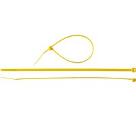 ЗУБР 150х2.5 мм, 100 шт., хомуты нейлоновые желтые 309050-25-150