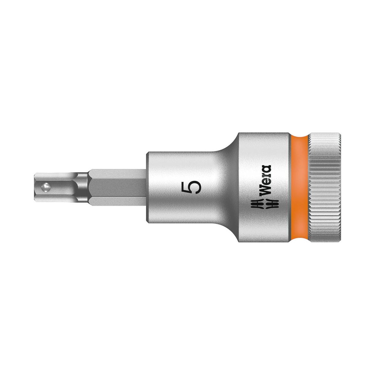 8740 C Hex-Plus HF Zyklop Головка торцевая с вставкой-битой с внешним шестигранником, 1/2", с фиксацией, 5 x 60 мм