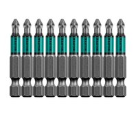 KRAFTOOL PZ2, 50 мм, 10 шт., Cr-Mo сталь, набор бит Optimum Line 26124-2-50-10