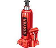 STAYER 8 т, 230-457 мм, домкрат бутылочный гидравлический RED FORCE 43160-8_z01
