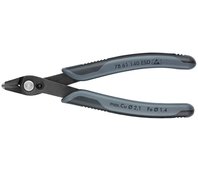 Electronic Super Knips® XL Бокорезы прецизионные ESD, для кабельных стяжек, нерж., 140 мм, 2-комп антистатические ручки