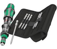 Kraftform Kompakt 20 Tool Finder 3 с сумкой, набор бит с отвёрткой-битодержателем и патроном Rapidaptor, 13 пр.