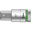 8740 C Hex-Plus HF Zyklop Головка торцевая с вставкой-битой с внешним шестигранником, 1/2", с фиксацией, 17 x 60 мм