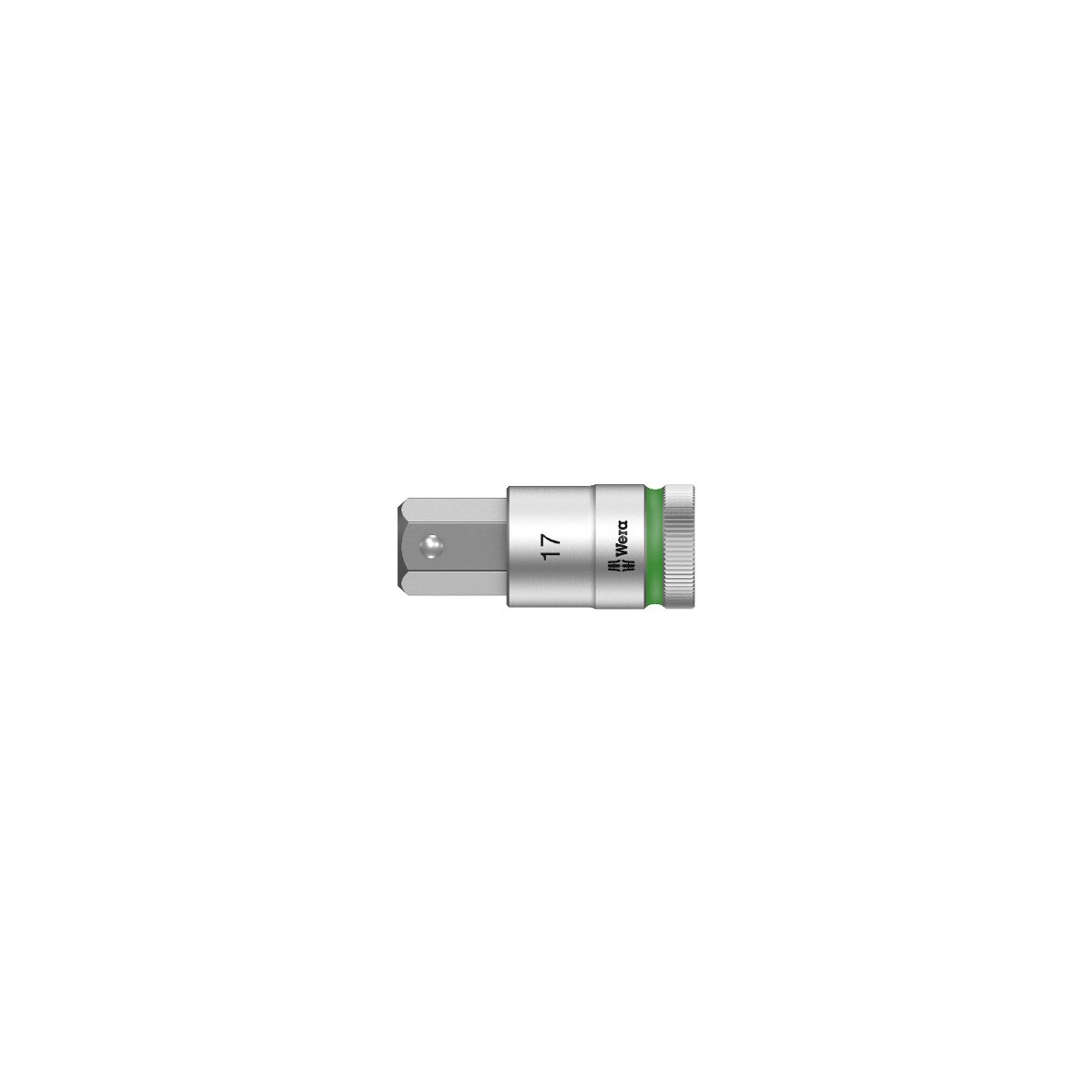 8740 C Hex-Plus HF Zyklop Головка торцевая с вставкой-битой с внешним шестигранником, 1/2", с фиксацией, 17 x 60 мм