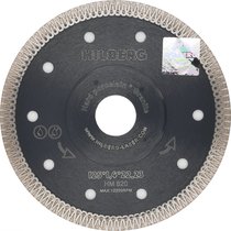 Диск алмазный отрезной 125*22.23 Hilberg Super Hard Турбо х-тип HM620