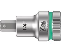 8740 B Hex-Plus HF Zyklop Головка торцевая с вставкой-битой с внешним шестигранником, 3/8", с фиксацией, 1/4" x 35 мм