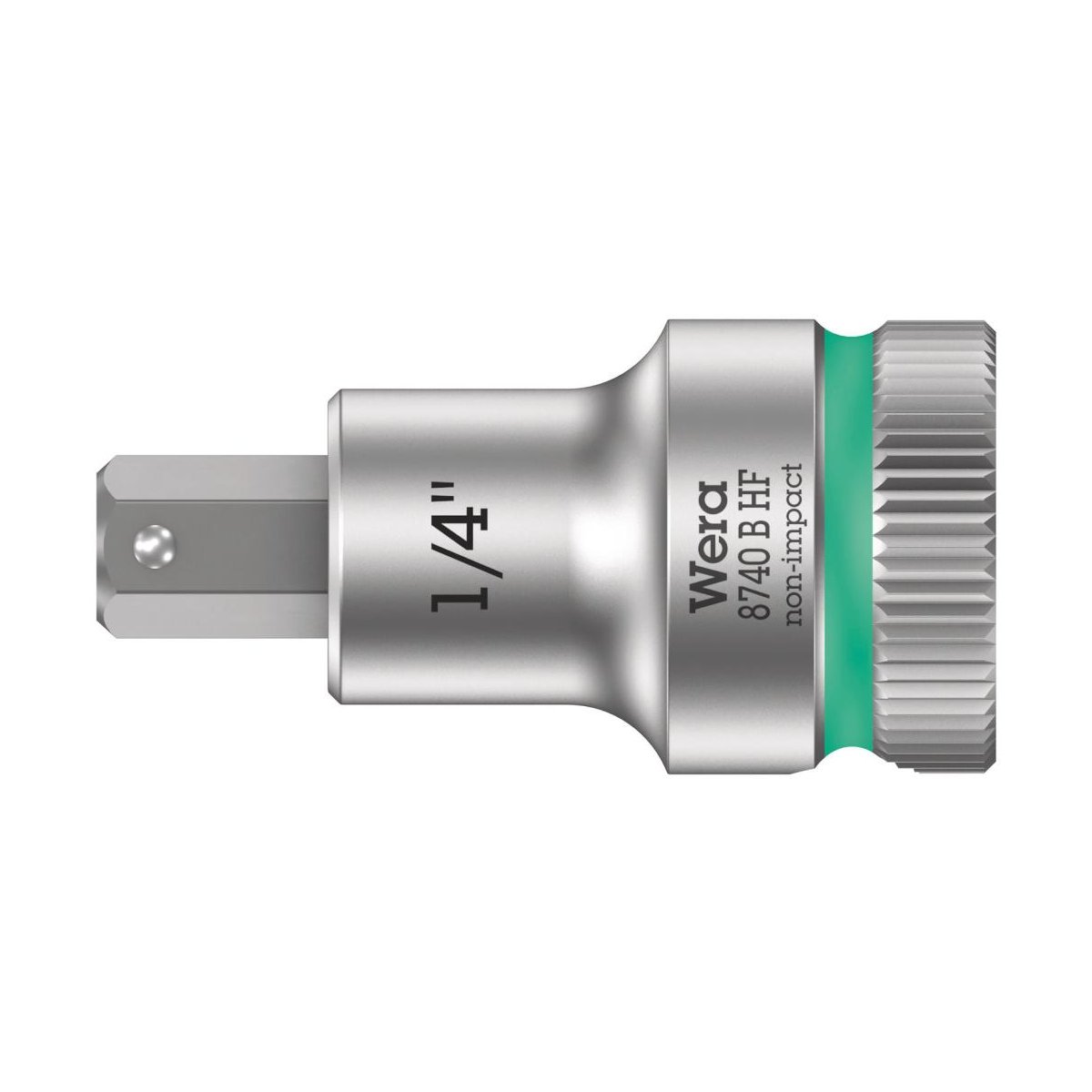 8740 B Hex-Plus HF Zyklop Головка торцевая с вставкой-битой с внешним шестигранником, 3/8", с фиксацией, 1/4" x 35 мм