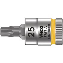 8767 A TORX® Zyklop Головка торцевая с вставкой-битой, 1/4", TX 25 x 28 мм