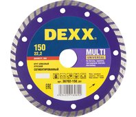 DEXX ⌀ 150х22.2 мм, алмазный, сегментированный, круг отрезной для УШМ 36702-150_z01