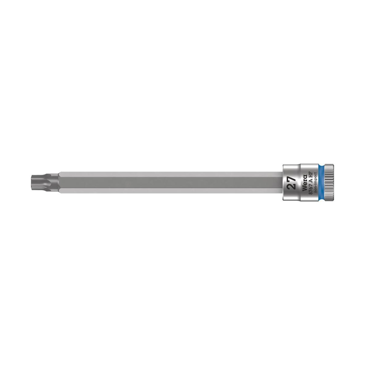 8767 A HF TORX® Zyklop Головка торцевая с вставкой-битой, 1/4", TX 27 x 100 мм, с фиксацией