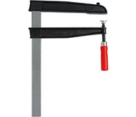 TGN80T25 Струбцина чугунная 800/250, глубокий зажим, 7 кН, деревянная ручка