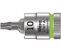 8767 A TORX® Zyklop Головка торцевая с вставкой-битой, 1/4", TX 10 x 28 мм