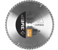ЗУБР ⌀ 500 x 30 мм, 60T, диск пильный по дереву 36851-500-30-60 Профессионал