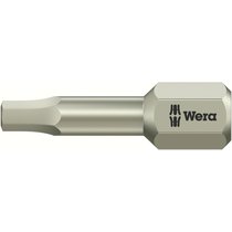 3840/1 TS Hex-Plus бита торсионная с внешним шестигранником, нерж., 1/4" C6.3, 1/8" x 25 мм